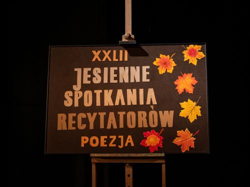 XXLII JESIENNE SPOTKANIA RECYTATOROW