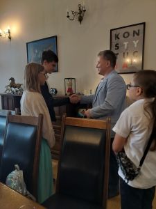Spotkanie Prezydenta miasta Konina z przedstawicielami SP73