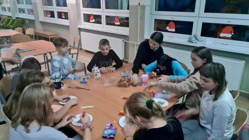 MIkolajkowa nocka w szkole