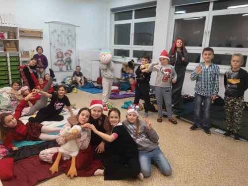 Mikolajkowa nocka klas trzecich1