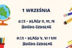 Rozpoczęcie roku szkolnego